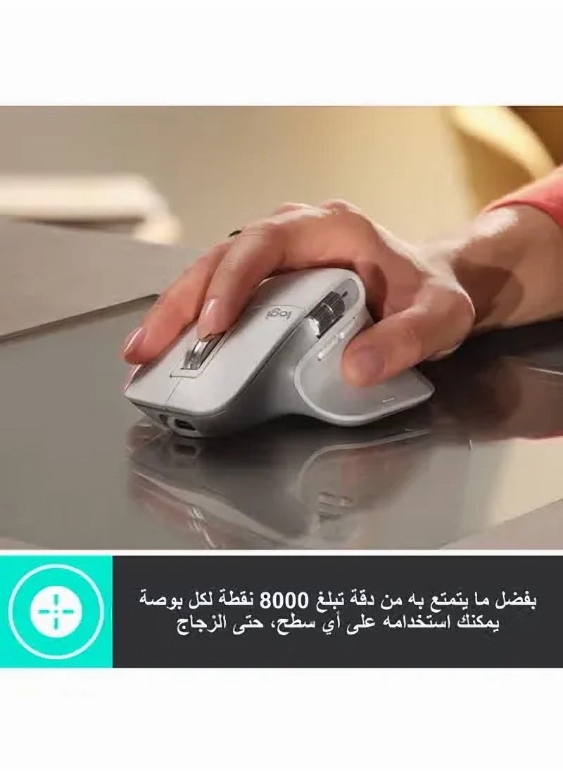 Logitech MX Master 3S Wireless Performance Mouse With Ultra Fast Scrolling  - Image 2