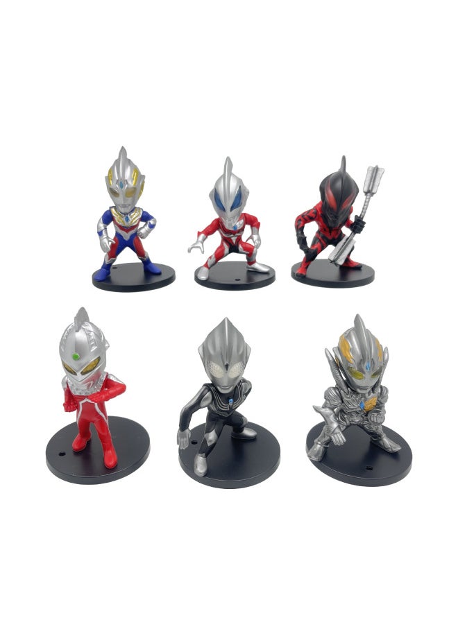 Generic - 100mm Gashapon Ball Altman Salted Egg Superman 75mm Gashapon Hand Gashapon Toy Gashapon Large-Color:100mm Ultraman 6th Generation-Specifications:Transparent Eggshell - Image 1