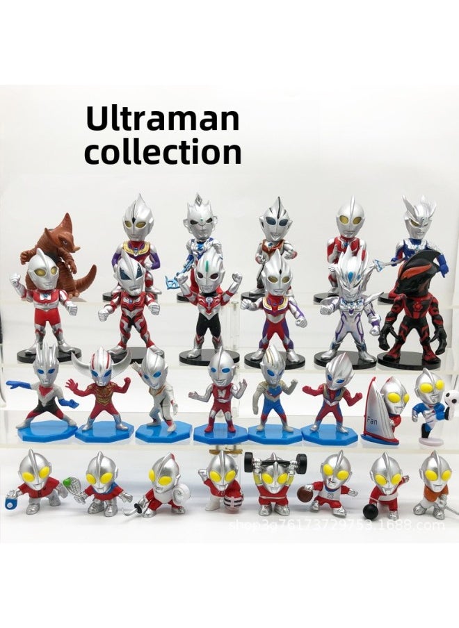 Generic - 100mm Gashapon Ball Altman Salted Egg Superman 75mm Gashapon Hand Gashapon Toy Gashapon Large-Color:100mm Ultraman 6th Generation-Specifications:Transparent Eggshell - Image 1