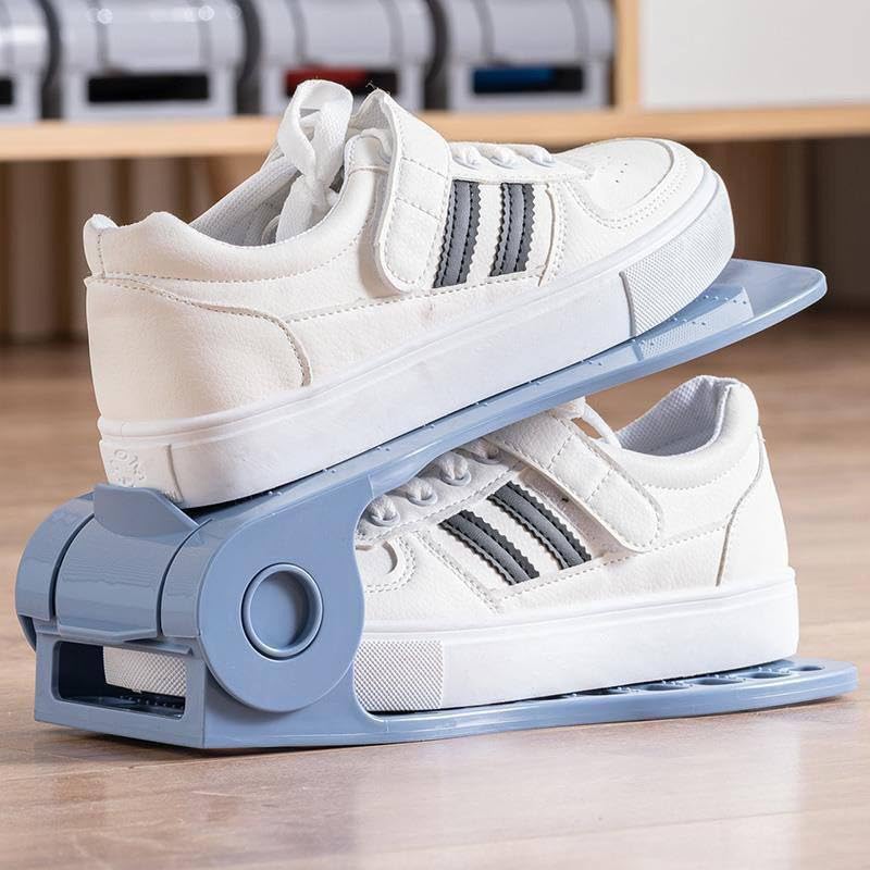 Shoe Regulator Storage Solution - Double-layer Shoe Holder is integrated with ventilation vents and anti-slip features. - Image 5