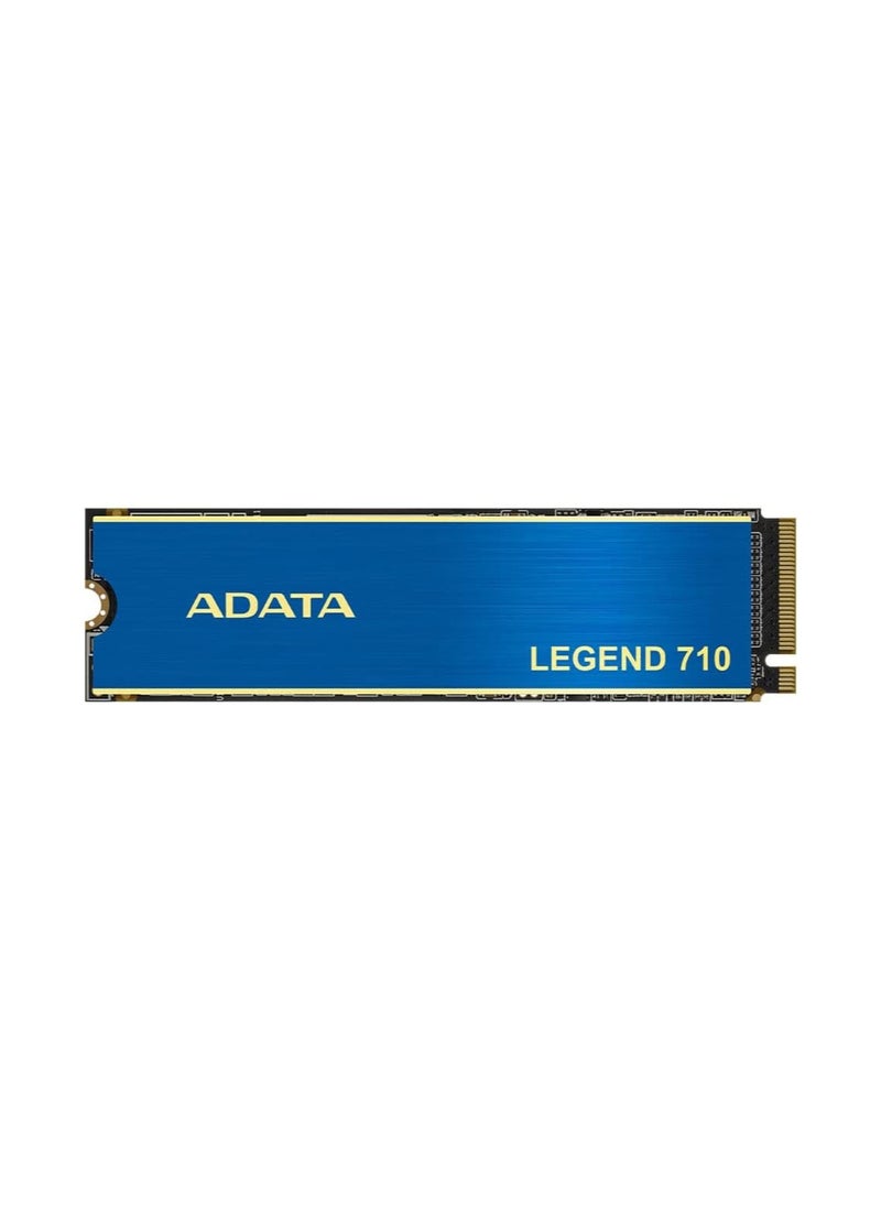 أداتا وسيط تخزين بحالة ثابتة ليجيند 710 ام.2 بمنفذ PCIe الجيل الثالث x4 سعة 256 جيجابايت من ايه داتا -710-256GCS، ازرق  - Image 3