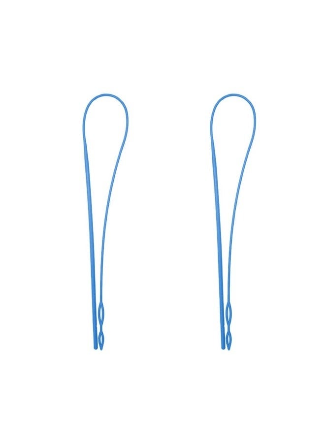 2 Pcs Plastic Flexible Drawstring Threader,58.2cm Hoodie String Threader Drawstring Replacement Quick & Drawstring Threader Tool - Image 1