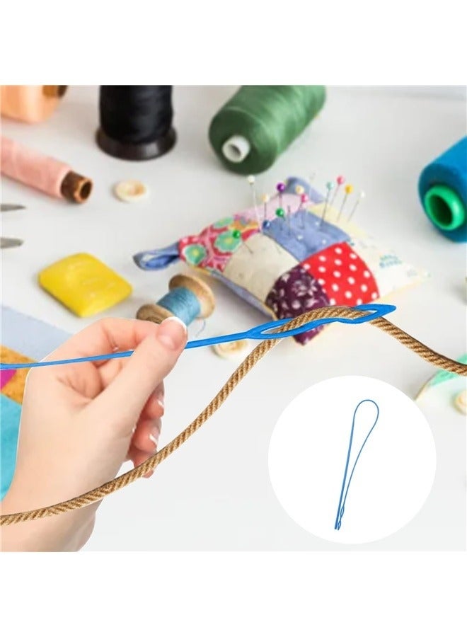 2 Pcs Plastic Flexible Drawstring Threader,58.2cm Hoodie String Threader Drawstring Replacement Quick & Drawstring Threader Tool - Image 5