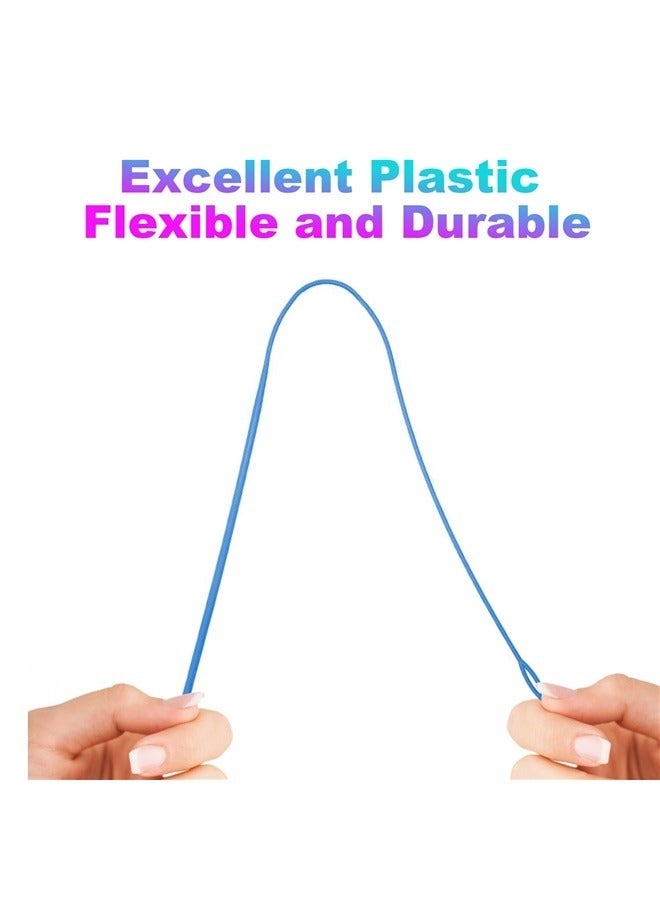 2 Pcs Plastic Flexible Drawstring Threader,58.2cm Hoodie String Threader Drawstring Replacement Quick & Drawstring Threader Tool - Image 3