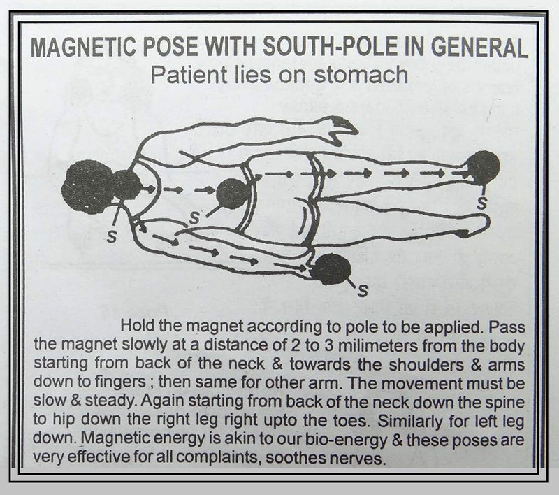 ACS Pyramidal Heavy-Weight Bio-Pole Super Power Magnet (Blue and Red) - Image 5