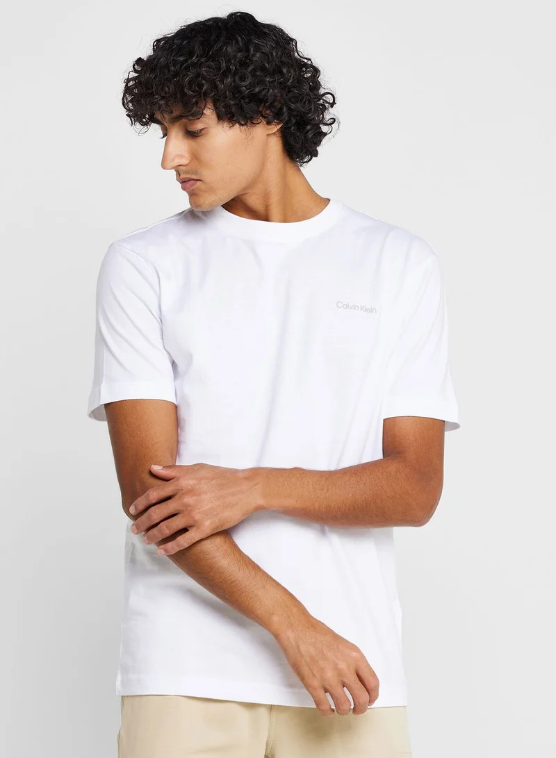 CALVIN KLEIN Logo Crew Neck T-Shirt