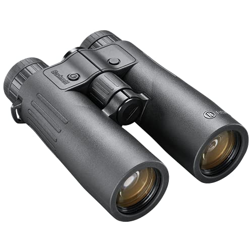 Bushnell مناظير بوشنل فيوجن X 10x42mm مع جهاز قياس المسافة، مناظير صيد مع جهاز قياس المسافة المدمج، أوضاع تعويض زاوية المسافة وسقوط الرصاصة - Image 1