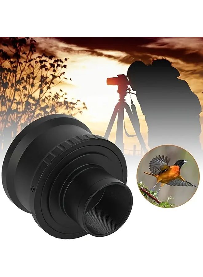 M42 To Canon EOS R Mount Camera Adapter Ring All Metal Telescope Lens - Image 2