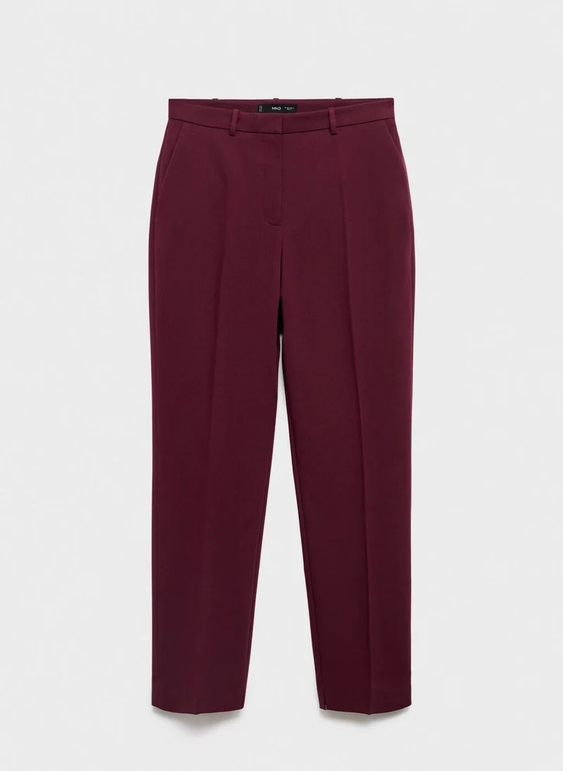 MANGO Straight suit trousers