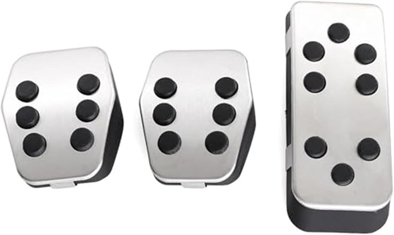 Wivplex Stainless Steel Pedal Pad Set for Focus Models - Image 2