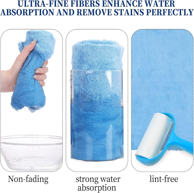 Tallew 16 Pcs Microfiber Towels for Car Care - Buffing, Drying, and Cleaning Cloths - Image 5