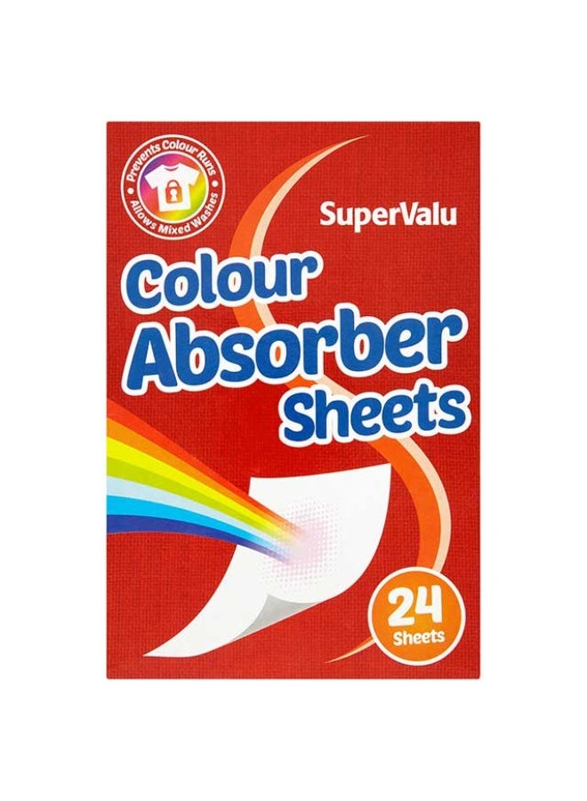 Supervalu Colour Absorber Sheets 24pcs - Image 1