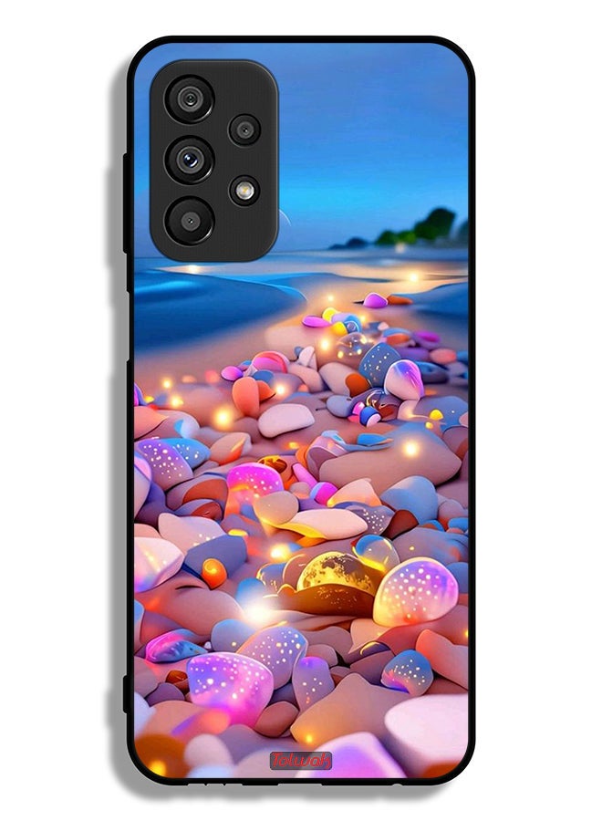 Tolwak Samsung Galaxy A23 5G Protective Case Cover Stones Art - Image 1