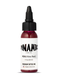 Dynamic Color Co Wine Red Tattoo Ink (1oz Bottle)USA-Made Since 1990 – Trusted by Artists Worldwide