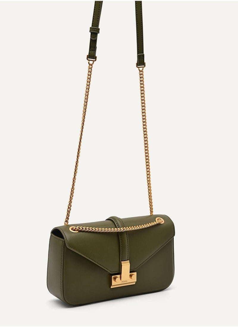 Pedro - Pedro Studio Francoise Leather Crossbody Shoulder Bag - Image 1