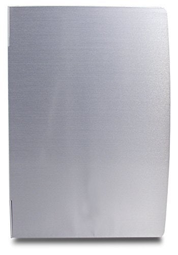 Saunders Silver Recycled Aluminum Ring Binder with 1.5 Inch Spine - Fits 8.5 x 11 inch Letter Size Documents - Ideal for Home, Office, and Business Use (00604) - Image 2
