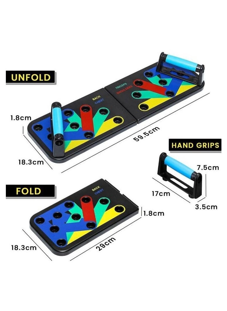 TIGER Strength Max Push-up Board – Multi-Functional Home Workout Bar System, Portable Gym for Men and Women, Barbell Chest Muscle Exercise, Fat Burner – Ideal Gift for Boyfriend and Fitness Enthusiasts  - Image 3