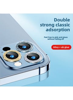 Generic Apple 16pro Flash Diamond Lens Film Apple 15 Glass Camera Film For I13promax Colorful Lens Sticker-Color:Eagle Eye Packaging Box -Size:Iphone15  - Image 4