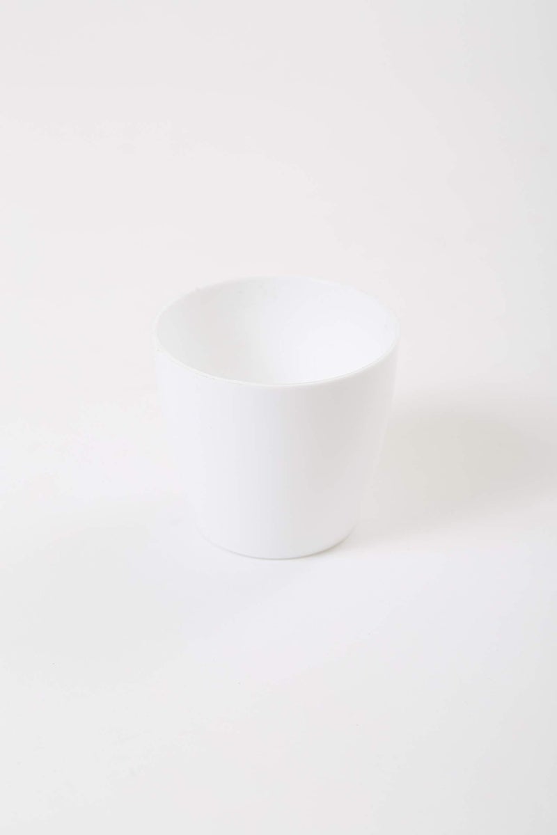 CAPPL 2.5 Inch White Singapore Plastic Pot (Pack of 12) - Image 2