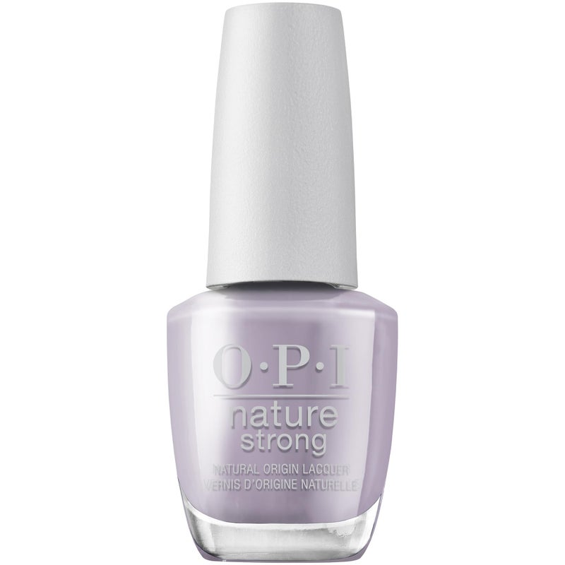 OPI Nature Strong Natural Origin Nail Polish | Opaque Bright Purple Lilac CrÃ¨me Eco-Friendly Nail Polish | Plant Based, Vegan, Cruelty Free - Image 1