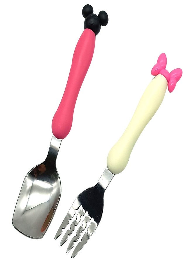 GARASANI Children Spoon Fork Set Baby Feeding Spoon Stainless Steel Kids Eating Utensils Toddler Baby Flatware Accessories - Image 2