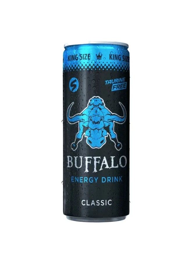 Buffalo Taurine Free Classic Energy Drink King Size- 250ml