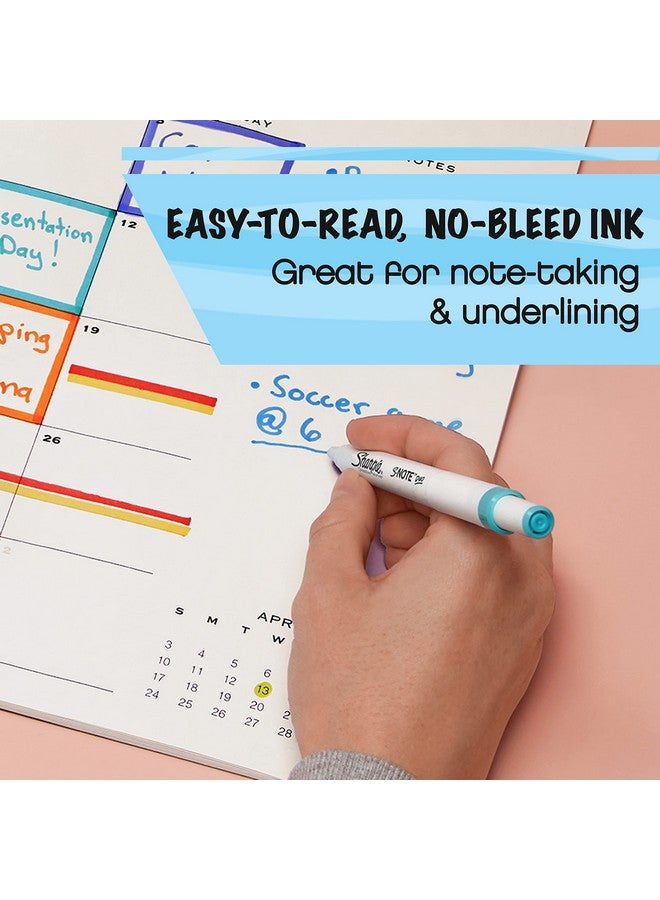 Sharpie S-Note Duo Dual-Ended Creative Marker Set, Part Highlighter Marker, Part Art Marker, Assorted Colors, Fine And Chisel Tip Marker, Includes Stand-Up Easel, 16 Count - Image 3