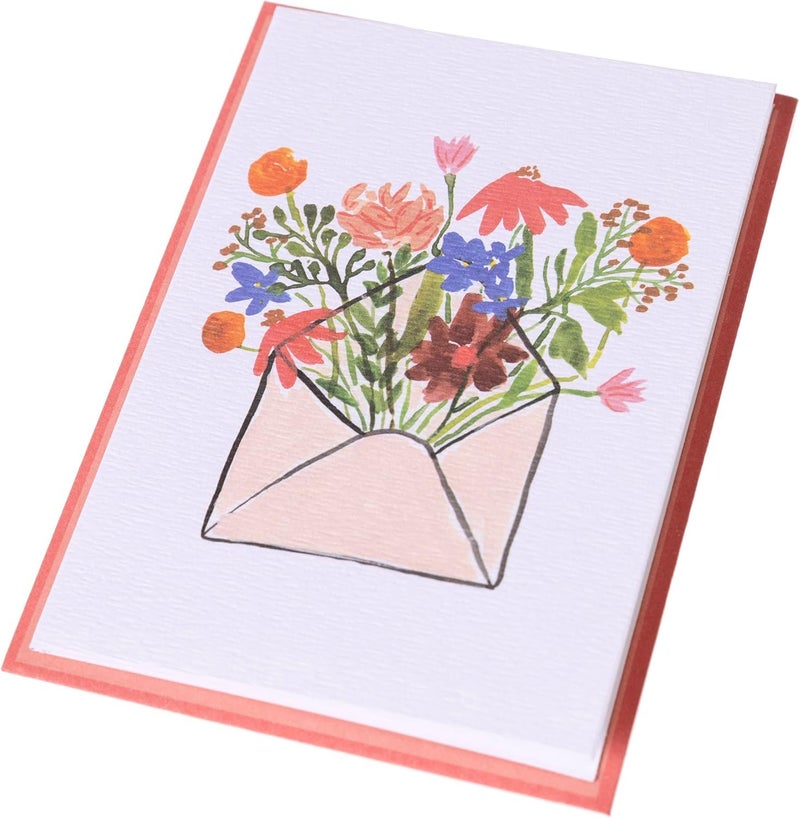 Graphique Flower Envelope Cards | Pack of 16 Cards with Envelopes | Blank Inside | All Occasion Greetings | Family and Friends | Boxed Set | 3.25" x 4.75" - Image 4