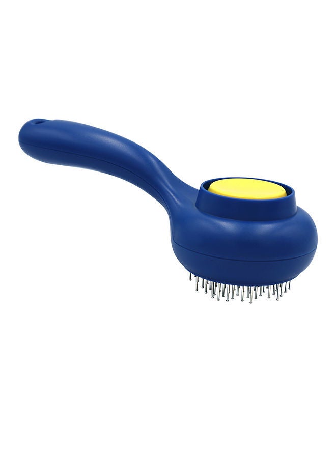 NIBEMINENT Self-Cleaning Brush Blue 18x5x7cm - Image 1