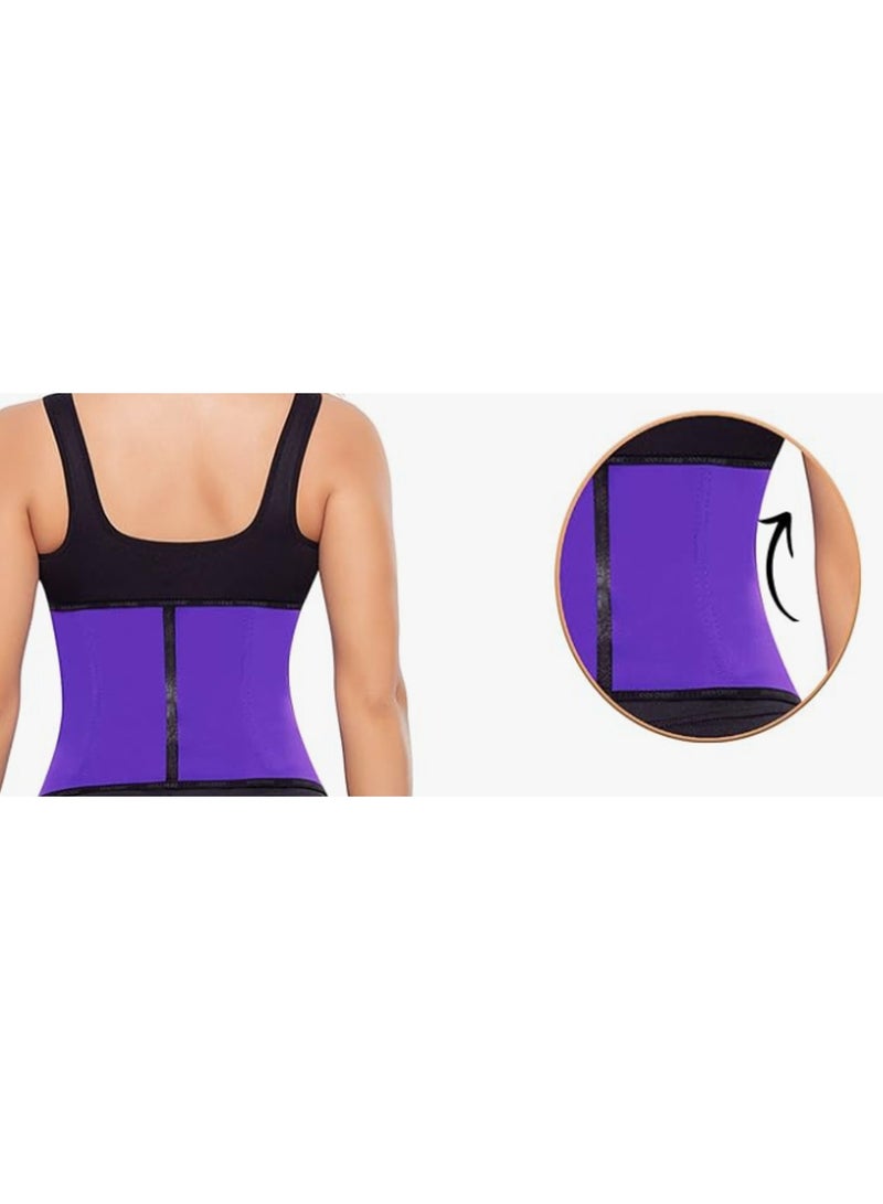 أن تشيري حزام تدريب الخصر أرجواني/أسود مقاس 42 - Image 2