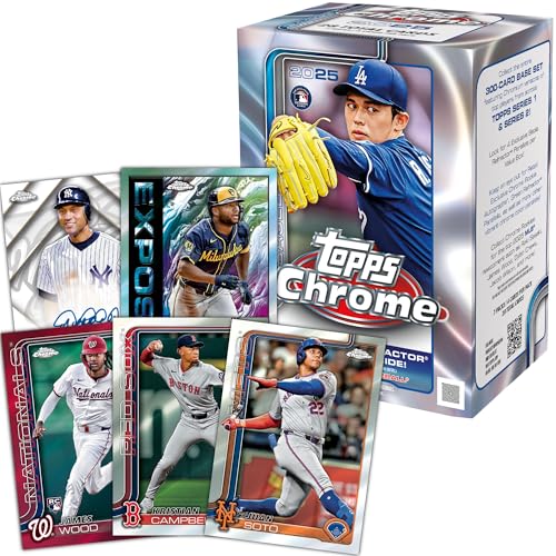 Topps 2025 Topps Chrome Baseball - Factory Sealed - Value Box - Image 2