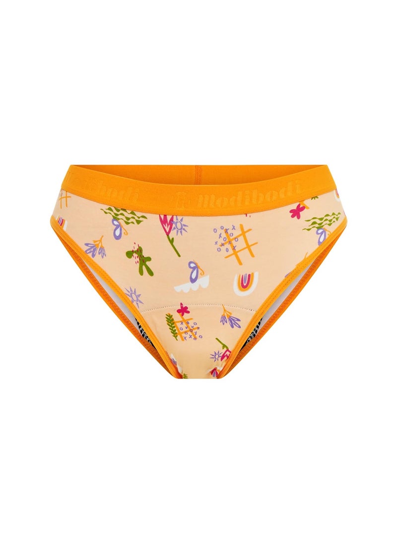 Modibodi - Teen Hipster Bikini - Moderate-Heavy Absorbency - Period Protection Underwear for Teens - Image 1