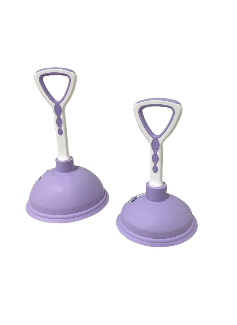 MAXQON 2 Piece Set Sink Plungers Two Sizes Premium Quality Plungers  - Image 1