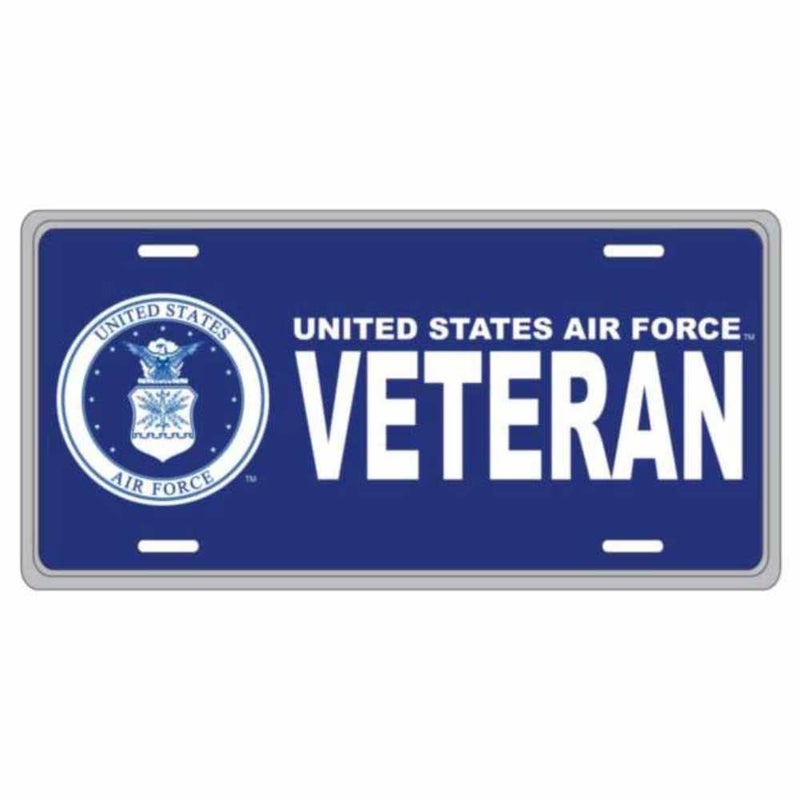 Honor Country US Air Force Veteran License Plate - Image 5
