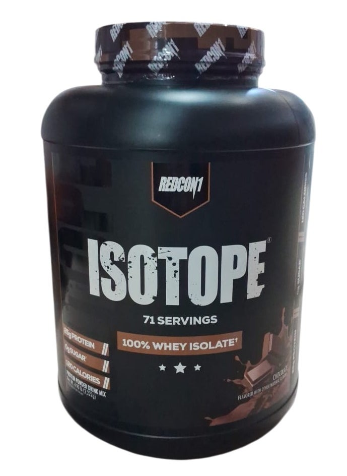 REDCON1 Isotope,Whey protein isolate Chocolate, 71 Servings 5.10 LB 