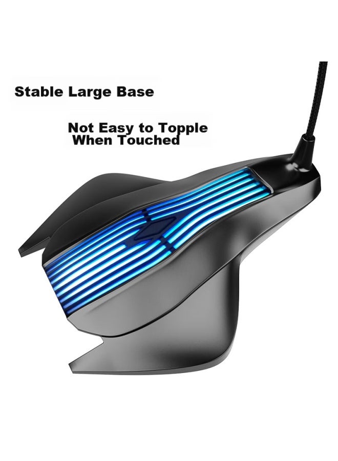 Sast Ok-63 Computer Microphone, Gaming Voice Desktop Conference Host Pubg, Compatible With Desktop And Laptop Computers, Condenser Microphone, Usb Version - Image 3