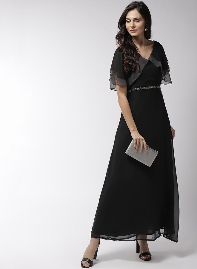 Mish Chiffon Overlay Gown Dress  - Image 1