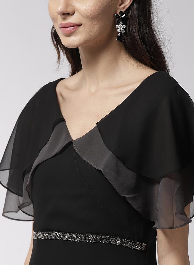 Mish Chiffon Overlay Gown Dress  - Image 2