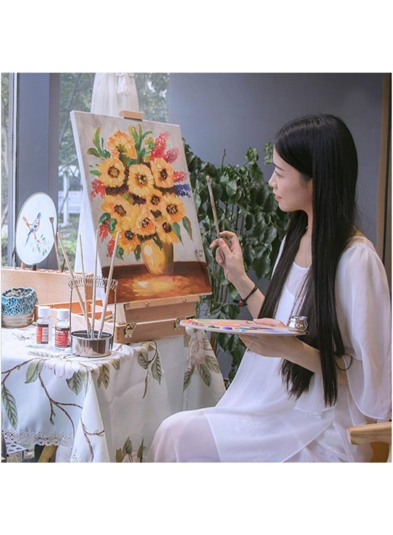 اي ار اس لوحة قماشية بيضاء فارغة من آرس®، مقاس 180 × 120 سم - ألواح فنية عالية الجودة مصنوعة من القطن الخالص 100%، مثالية للرسم، وصب الأكريليك، والرسم بالألوان الزيتية، سواءً كانت جافة أو رطبة. - Image 4