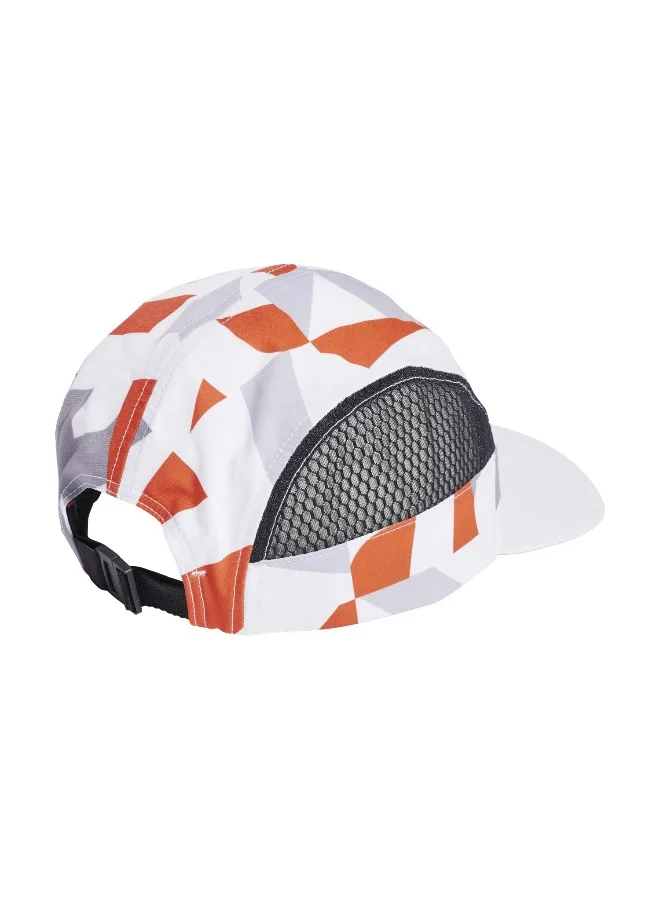 Adidas Adidas Trx 5P Cap Grph U White Trail Running Headwear For Unisex