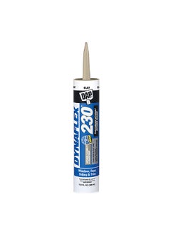 Dap Dynaflex 230 Elastomeric Latex Sealant Clay 10.1fl.oz 18416 