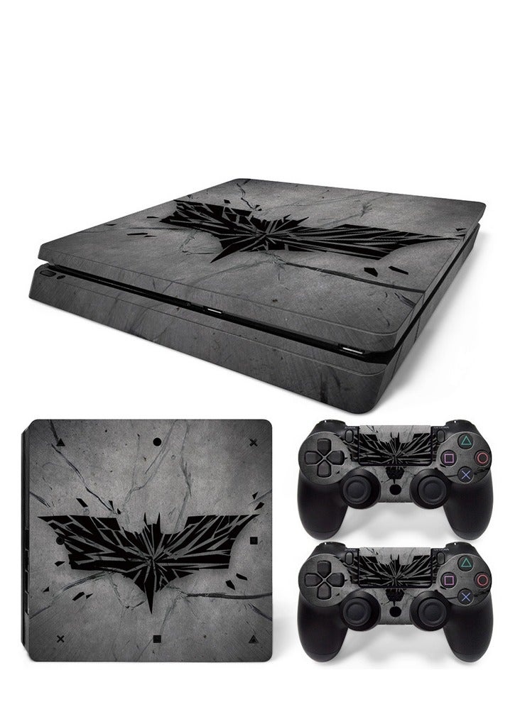 Batman Print Skin For PlayStation 4 Slim Console And Controller - Image 1
