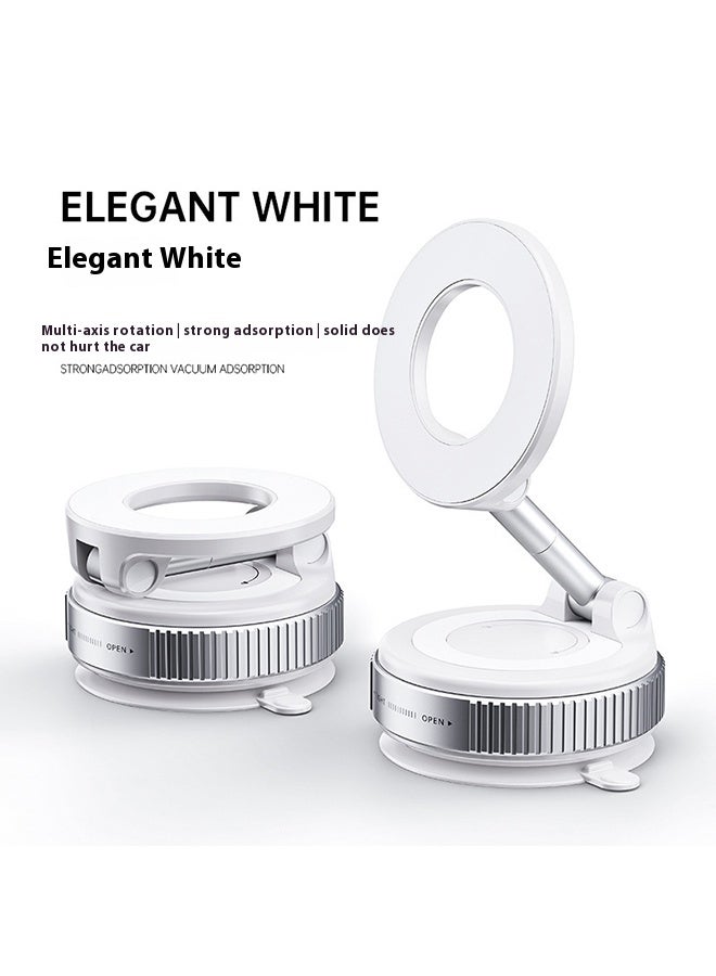 Adjustable Vacuum Magnetic Suction Cup Car Phone Holder,Magnetic Phone Mount Suitable for Car/Gym/Mirror/Smooth Surface