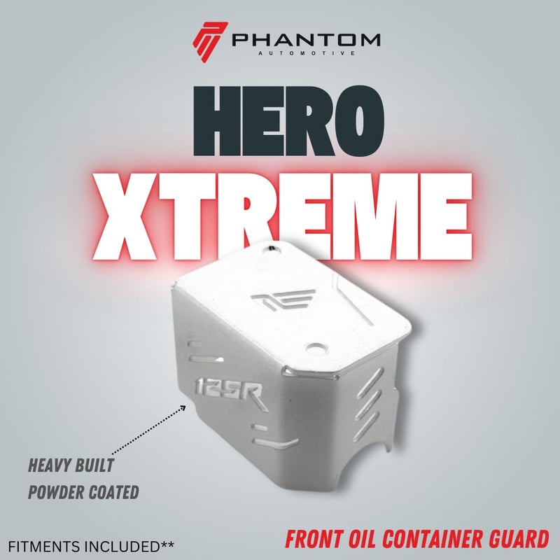 Phantom Front Master Cylinder Guard for Xtreme 125R Ver.2.0 | Reservoir Cover | Durable & Corrosion Resistant | Easy Installation (WHITE) - Image 2