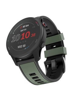 Compatible with Garmin Vivoactive 4/ Samsung Galaxy Watch 46mm, 22mm Silicone Band for Ticwatch Pro S2/ Venu 2/Samsung Gear S3 Classic/Samsung Gear S3 Frontier/Huawei Watch GT Smartwatch