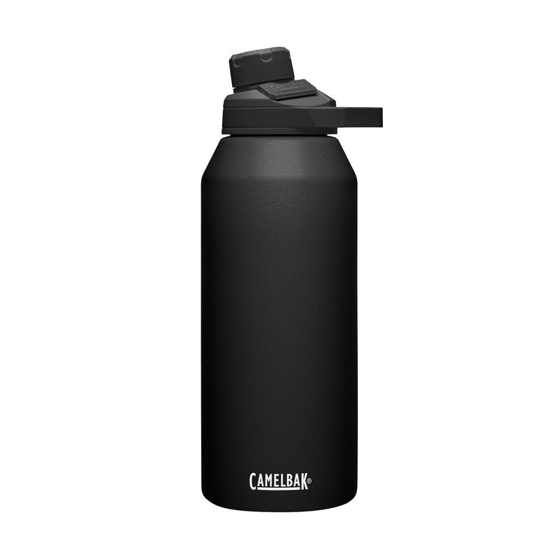 CAMELBAK زجاجة ماء ستانلس ستيل معزولة بالفراغ سعة 40 أونصة من كاملباك تشوت ماج، سوداء - Image 1