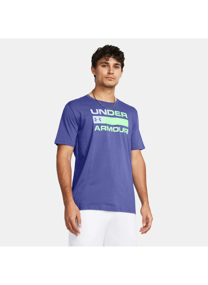 اندر ارمور Men's Team Issue Wordmark T-Shirt