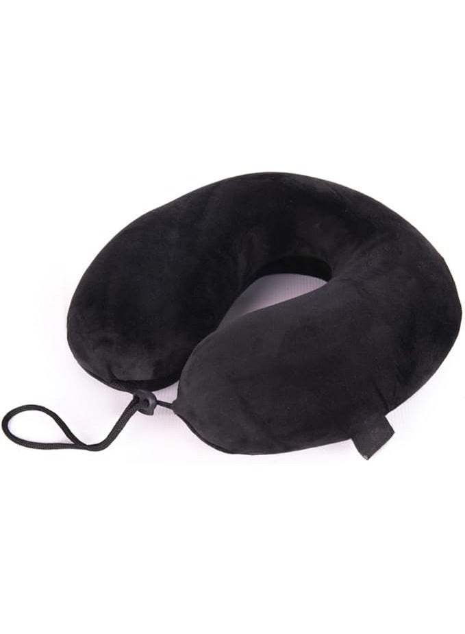 Premium Memory Foam Travel Pillow - Ultimate Neck Pain Relief - Super Soft & Durable Support - Easy-to-Use for All Journeys & Daily Use
