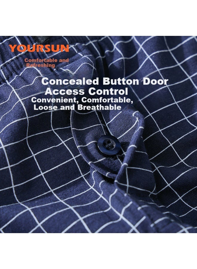 Your Sun Yiershuang Men's Underwear, Pure Cotton, Loose-fitting, Home Wear, Boxer Briefs, Shorts, Father's Day Gift For Dads - Image 5