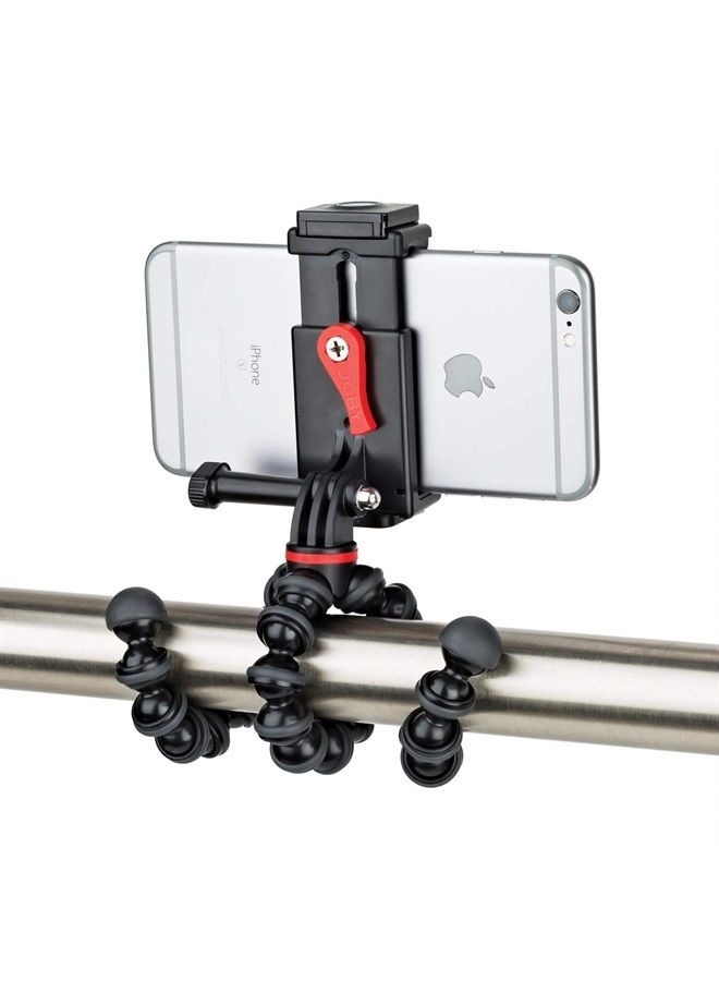 JOBY مجموعة حامل ثلاثي القوائم مرن للهواتف الذكية/كاميرات الحركة GripTight، أسود/فحم، 10 أوقية (JB01515) - Image 3